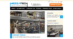 Desktop Screenshot of mezzatech.fr